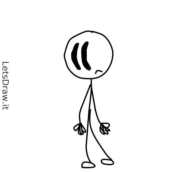 How to draw Stick man / frufcz9yq.png / LetsDrawIt