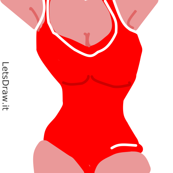 Drow Bathing How to draw bathing suit / g38sb53a4.png / LetsDrawIt