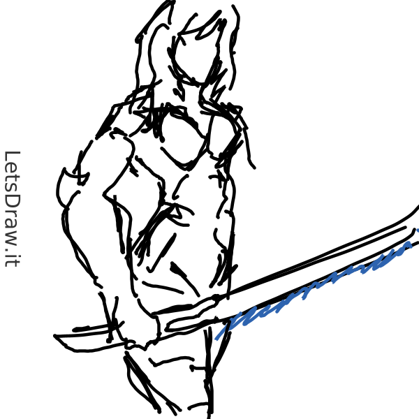 How to draw weapon / g7tbc345i.png / LetsDrawIt