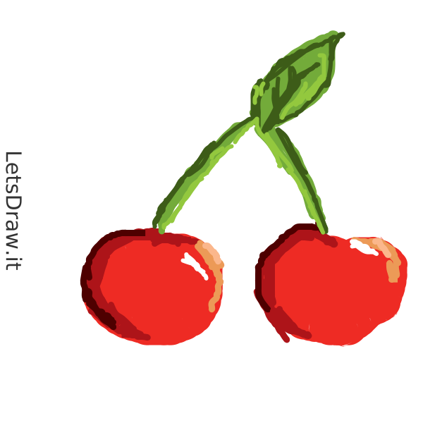 How to draw cherry / gbtgou9gb.png / LetsDrawIt
