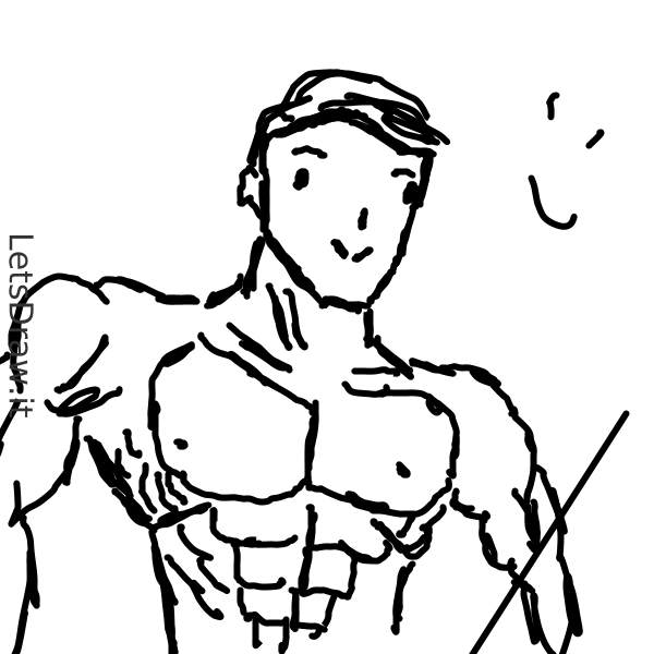 How to draw man / gg6rqyxyk.png / LetsDrawIt