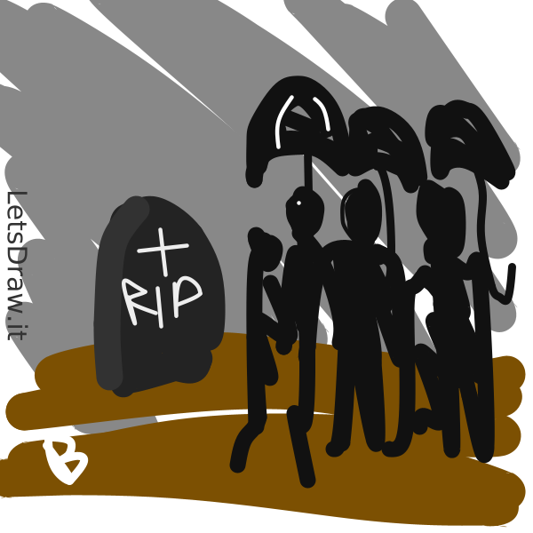 How to draw funeral / gibfe4mro.png / LetsDrawIt