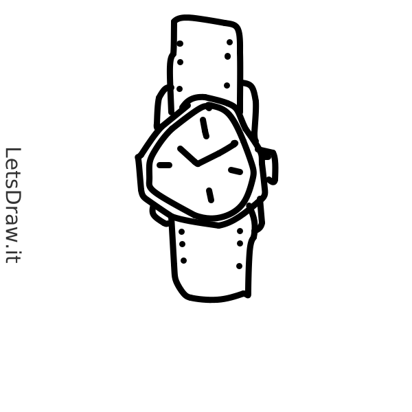 How to draw watches / grixcrzt3.png / LetsDrawIt