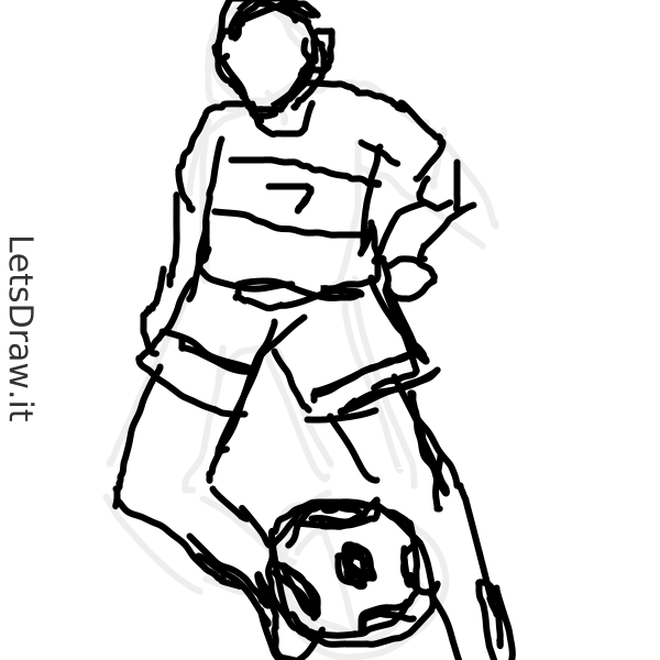 Random Drawing Football How to draw football / gs5fxq3qg.png / LetsDrawIt