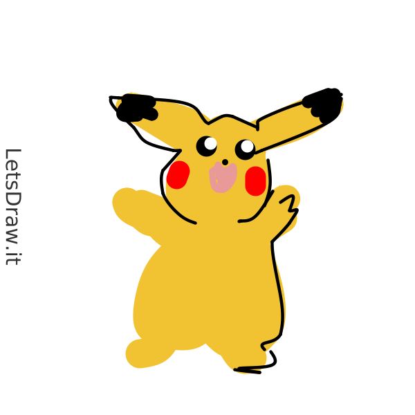 Pokémon desenho / LetsDrawIt