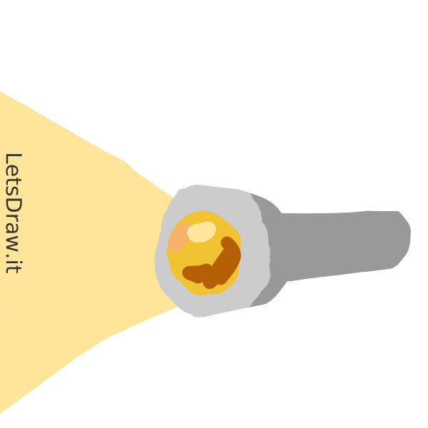 How to draw flashlight / gwzpfsdbs.png / LetsDrawIt
