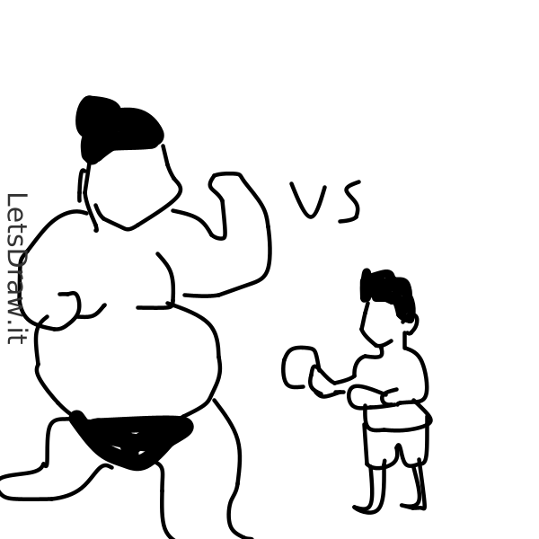 How to draw sumo / h4udxfqf.png / LetsDrawIt