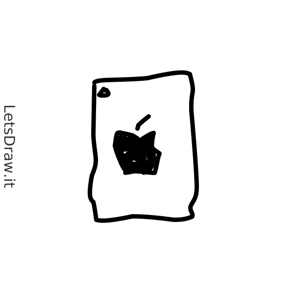 How to draw Apple logo / h64qmikqy png / LetsDrawIt