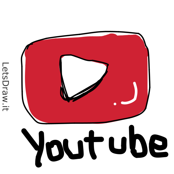 How To Draw Youtube   Hc1pddjgy.png   Letsdrawit