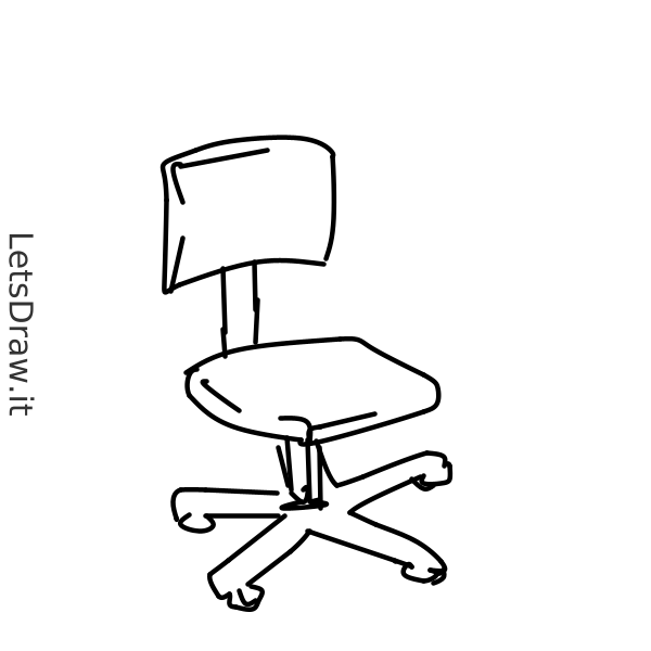 School chair isolated icon Royalty Free Vector Image