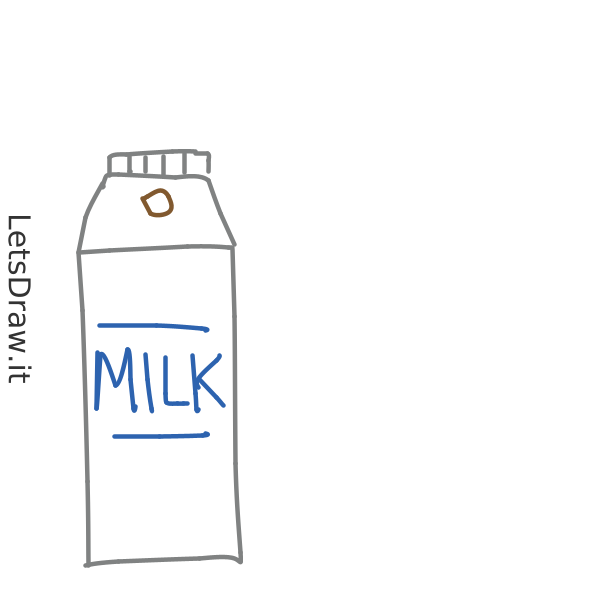 How to draw milk / hencbfekm.png / LetsDrawIt