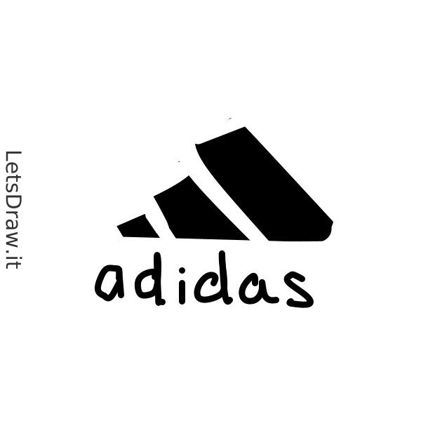 How to draw Adidas / hnh7dg6ps.png / LetsDrawIt