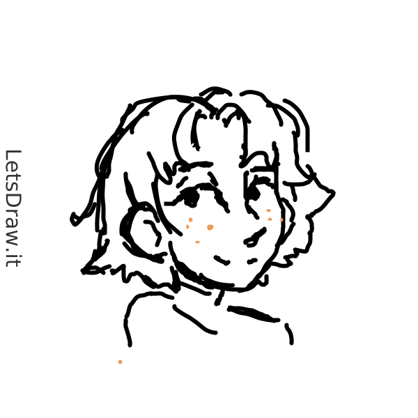 How to draw freckles / hsppqpked png / LetsDrawIt