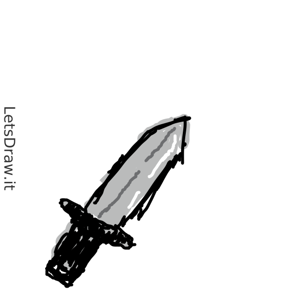 Power Dagger Drawing How to draw dagger / ht46ofjs9.png / LetsDrawIt