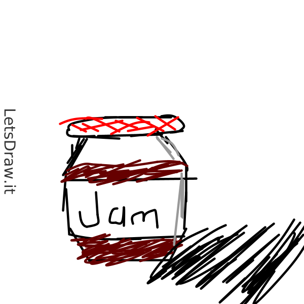 How to draw jam / i6sq77xm.png / LetsDrawIt