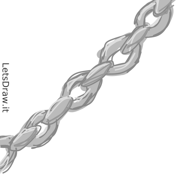 How to draw chain / i8wcm5m8r.png / LetsDrawIt