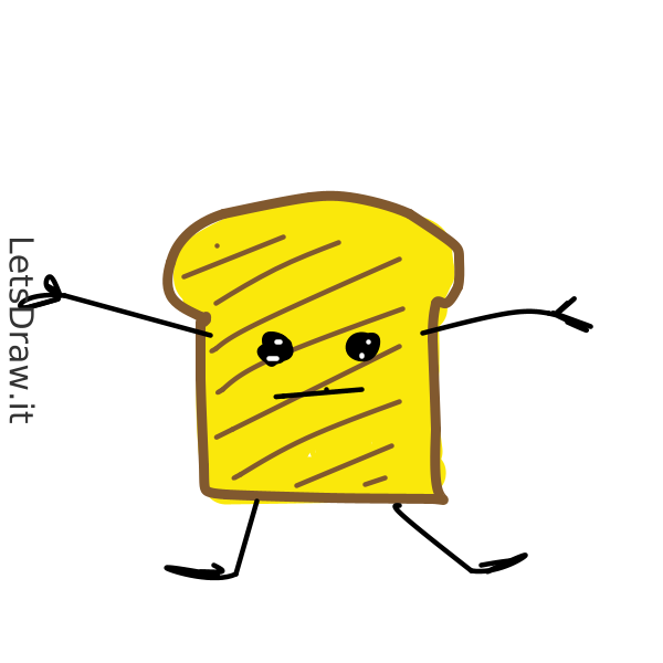 Draw Toast Activity How to draw toast / iah7nqinj.png / LetsDrawIt