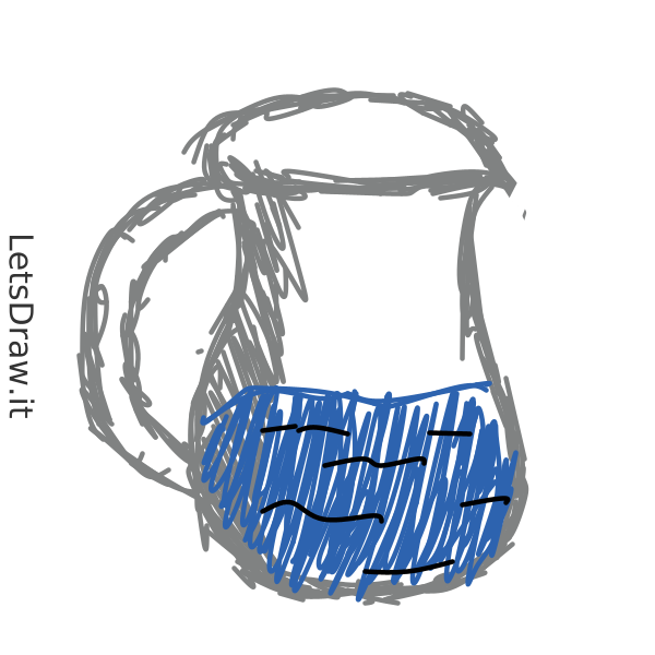 How to draw pitcher / ibe331js.png / LetsDrawIt