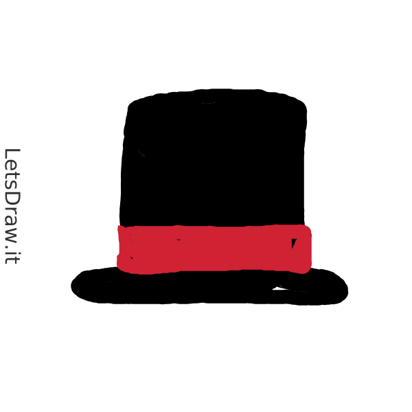 sombrero negro dibujo / ieh9pk6sb.png / LetsDrawIt