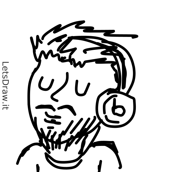 How to draw PewDiePie / iictp5fwt.png / LetsDrawIt