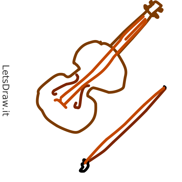 violin body outline