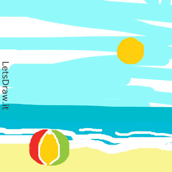 How to draw beach ball / j1mwqn8d3.png / LetsDrawIt