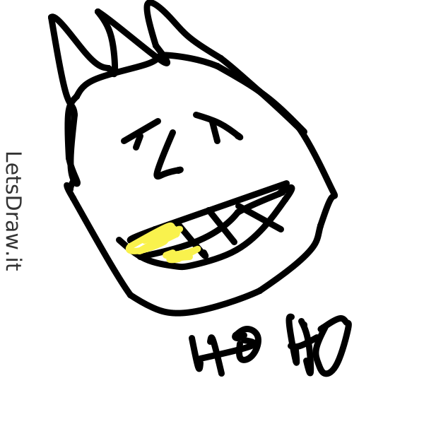 How to draw laughter / j37ujeurz.png / LetsDrawIt