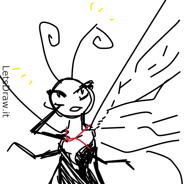 Antenna Draw How to draw antenna / j3rpb4j9t.png / LetsDrawIt