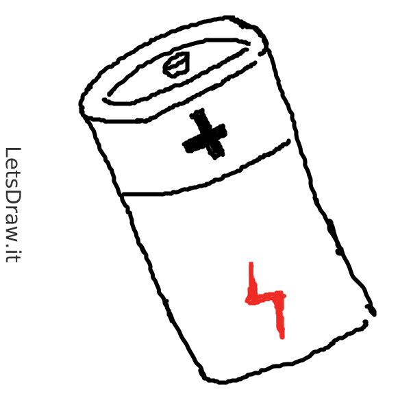 How to draw Battery / j9qwqmesn.png / LetsDrawIt