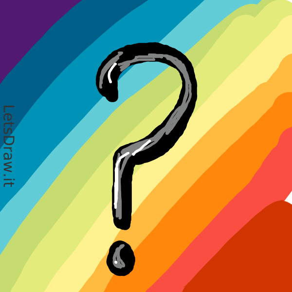 How to draw question mark / jaf3ek1y1.png / LetsDrawIt