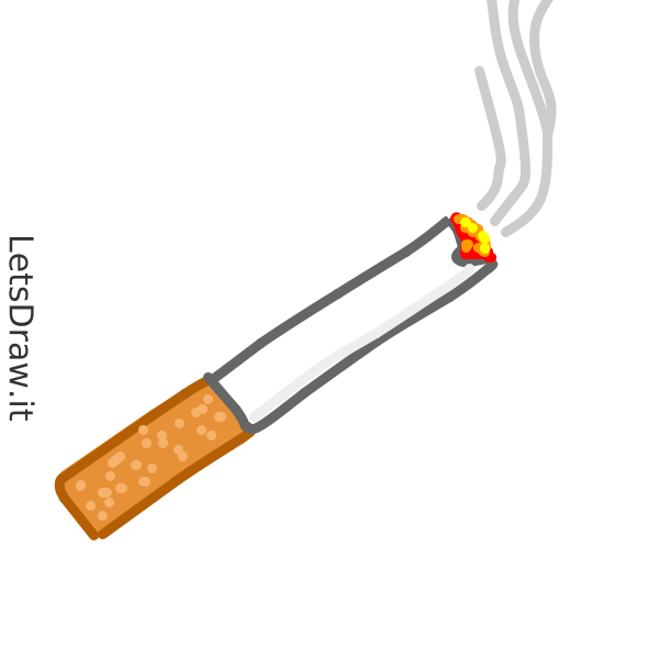 How To Draw Cigarette   Jhyuebkr5.png   Letsdrawit