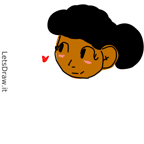 How to draw girlfriend / jif4ja4ee.png / LetsDrawIt