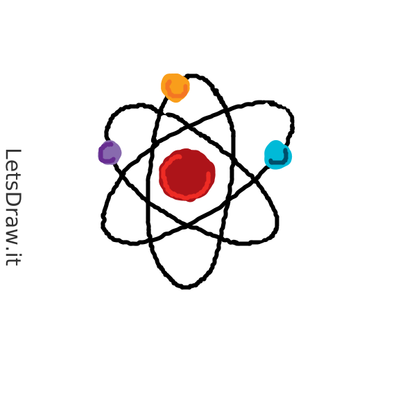 How to draw atom / jmzhxp4is.png / LetsDrawIt