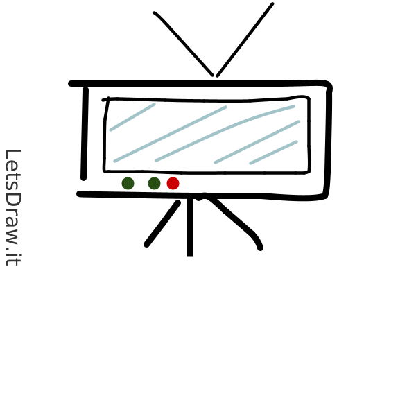 How to draw TV / jo538dpec.png / LetsDrawIt