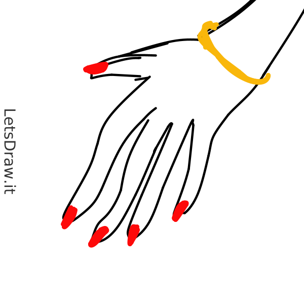 How to draw nails / ju4bkb9jq.png / LetsDrawIt