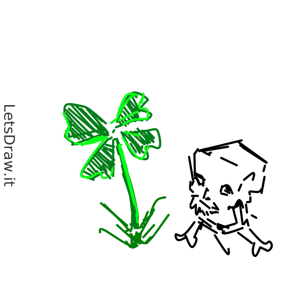 How To Draw Cloverleaf   Jzwopemuu.png   Letsdrawit