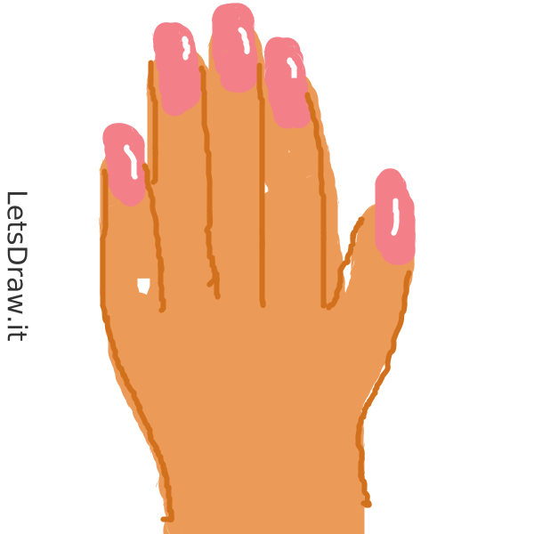 How to draw nails / k1u9ophya.png / LetsDrawIt