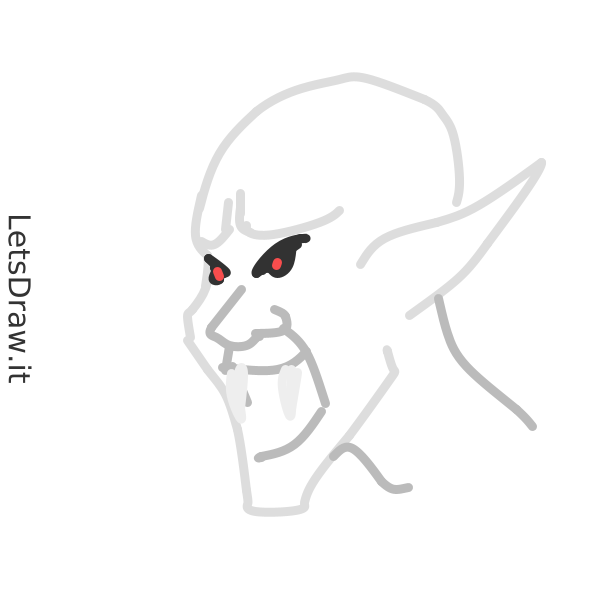 How to draw Vampires / kckjmodke png / LetsDrawIt