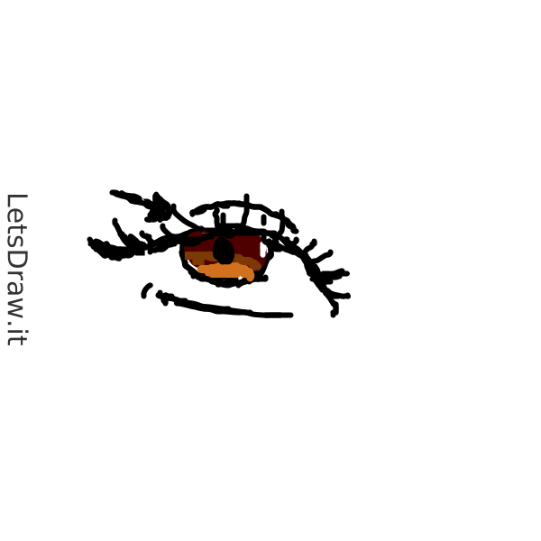 How to draw eyelid / khhbqbz77.png / LetsDrawIt