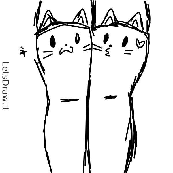 How to draw knee socks / km17bgt8s.png / LetsDrawIt