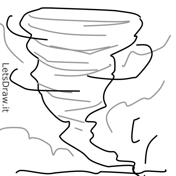 How to draw tornado / krixks38i.png / LetsDrawIt