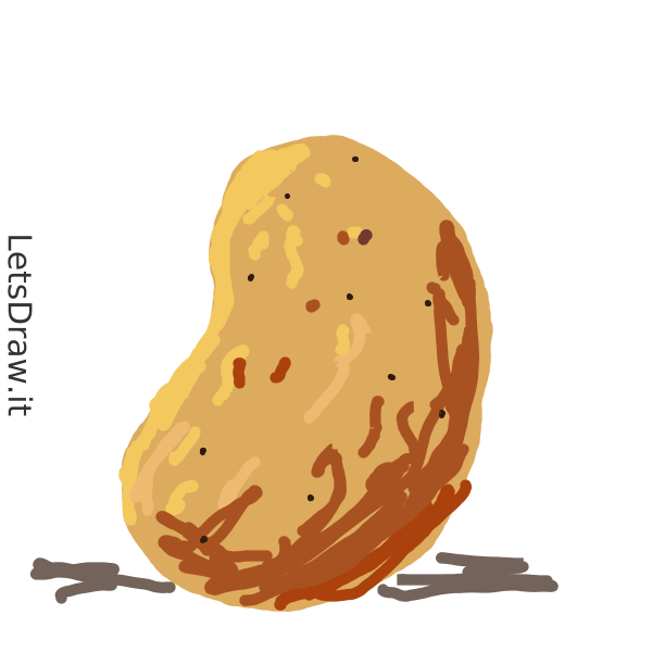 How to draw potato / kzqkpa865.png / LetsDrawIt