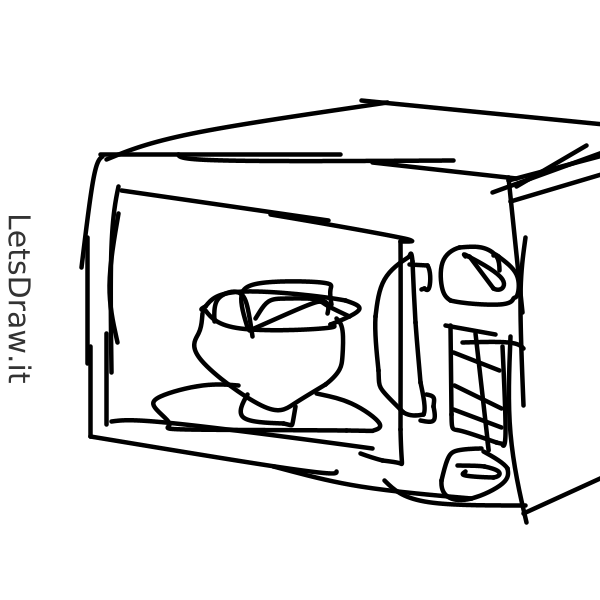 How to draw microwave / m6rpbyfn8.png / LetsDrawIt