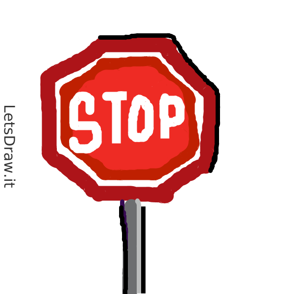 How to draw Sign stop / mcu9qz969.png / LetsDrawIt