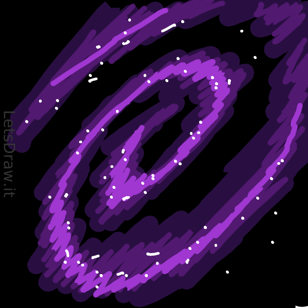 How to draw galaxy / meocen1ma.png / LetsDrawIt
