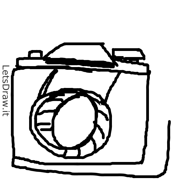Photo Camera Draw How to draw Photo cameras / mju8xesta.png / LetsDrawIt