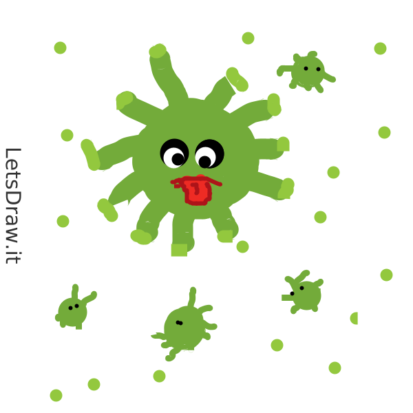How to draw bacteria / mm181d9uj.png / LetsDrawIt