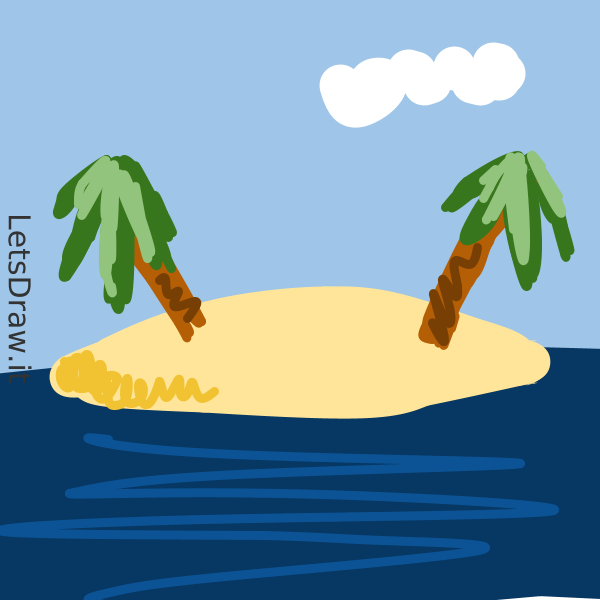 How To Draw Island   Mtemnfuih.png   Letsdrawit