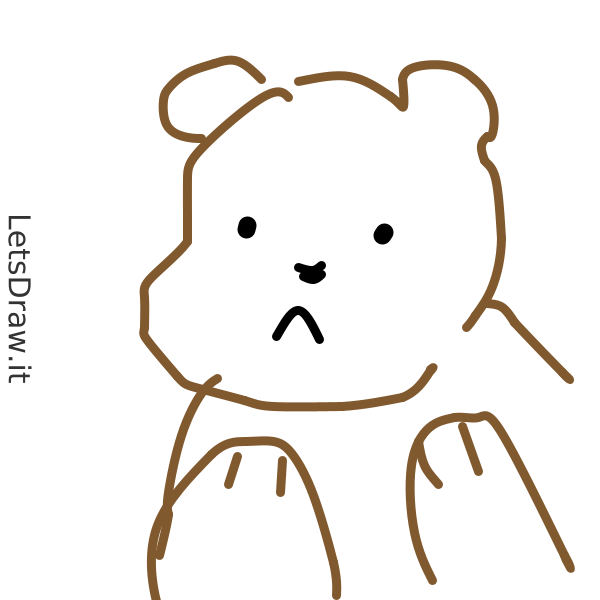 How to draw bear / mw9k4ne9.png / LetsDrawIt