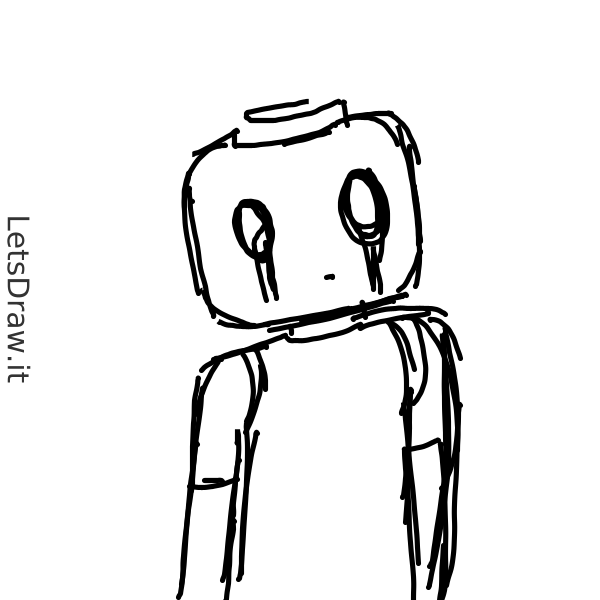 How to draw LEGO / mywik8wnh.png / LetsDrawIt